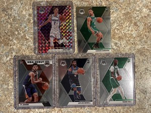 2019-20 Panini Mosaic Rookie Lot Carsen Edwards Tacko Nowell Jerome Guy Pink