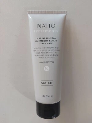 Natio Marine Mineral Overnight Repair Sleep Mask. New - Image 1 of 3