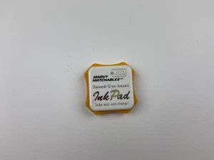 Marvy Matchables Raised Ink Pad Stamp Pad Brilliant Yellow - Picture 1 of 3
