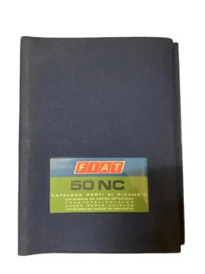Catálogo De Piezas De Repuesto FIAT 50 NC Original Primera Edición Año 1972 - Imagen 1 de 3