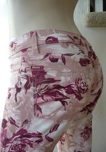 Nuevo con etiquetas Pantalones Capri Marca J en Caracol Rosa Retorcido - Imagen 1 de 10