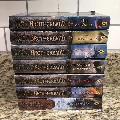 Brotherband Chronicles Paperback Book Bundle Series 1-7 - John Flanagan - Image 1 of 4