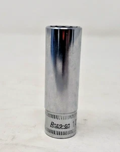 Snap-on Tools USA NEW 1/4" Drive 12-POINT Metric 12mm DEEP Chrome Socket STMMD12 - Picture 1 of 3