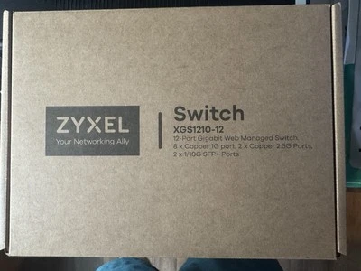 ZyXEL XGS1010-12 12 Port Standalone Ethernet Switch - Image 1 of 2