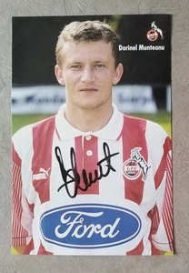 14763 Dorinel Munteanu 1. Biglietto autografo FC Colonia originale firmato - Foto 1 di 2
