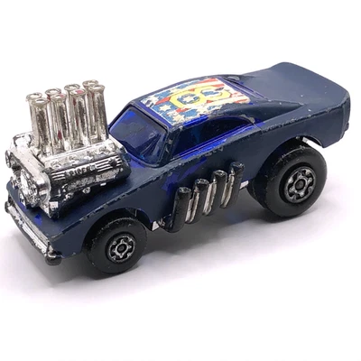 Lesney Matchbox Superfast Pi-Eyed Piper No. 48 1972 Blue Blue Windshield England - Image 1 of 4