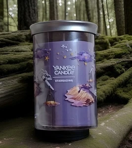 Yankee Candle 20oz Lg STARGAZING Signature Purple Lavender Eucalyptus Vanilla - Bild 1 von 7