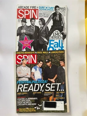 Spin Magazine March May 2007 Fall Out Boy Paul Wall Linkin Park Nas Iggy Pop EXC - Image 1 of 4