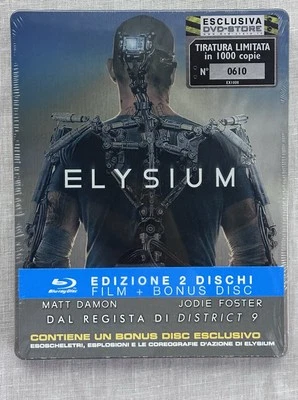 Steelbook Blu-ray Elysium - DVD-Store IT exclusivo 610/1000 nuevo sellado Foto 1 de 3