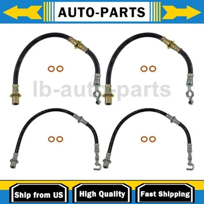 Manguera de freno delantera trasera Dorman 4 piezas para Toyota MR2 1,6 L 1985-1989 Foto 1 de 4