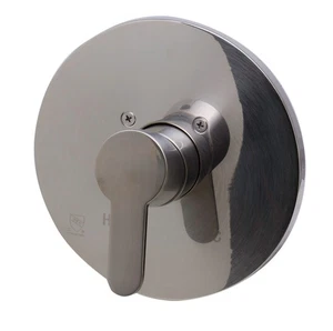 ALFI brand AB3001 Nickel Shower Valve Mixer With Rounded Lever Handle - Foto 1 di 9