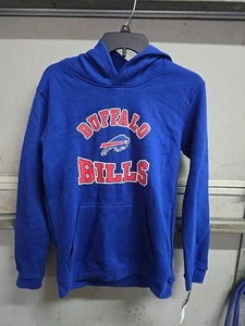 New Buffalo Bills Hoodie Sweatshirt Youth Large 14-16 NFL Apparel - Picture 1 of 3