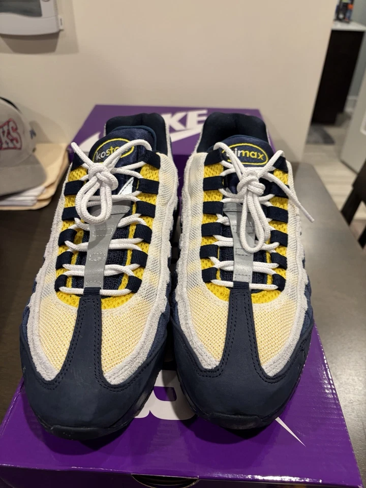 Eric Koston x Nike SB x Air Max 95 Obsidian Speed Amarillo Foto 1 de 4