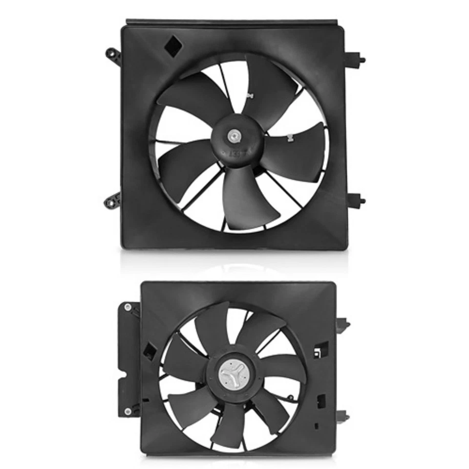 Radiador UnayKolb e ventilador de refrigeração condensador CA Honda CR-v 2002 - 2006 - Imagem 1 de 1
