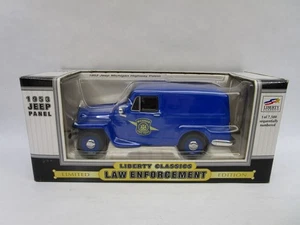 Liberty Classics Diecast 1953 Jeep Panel Michigan State Police - Picture 1 of 3