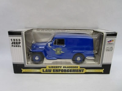 Liberty Classics Diecast 1953 Jeep Panel Michigan State Police - Image 1 of 3