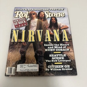 Rolling Stone Magazine Issue #628 - April 16, 1992 - Nirvana - Picture 1 of 9