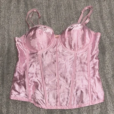 Corsé Native Intimates Rosa Top Con Aros Coqueta Y2K Mujer’s Talla 36 B Foto 1 de 4