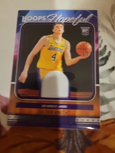 🏀 2024-25 Panini NBA Hoops Dalton Knecht Hoops Hopeful Patch Rookie RC #HHHM-DKL - Imagen 1 de 2