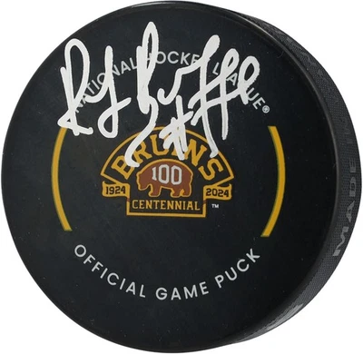 Autografiado Ray Bourque Bruins Puck Fanatics Auténtico Certificado de Autenticidad Artículo #14272947 Foto 1 de 3