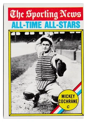 Mickey Cochrane 1976 Topps #348 Philadelphia Athletics casi como nuevo o mejor Foto 1 de 2