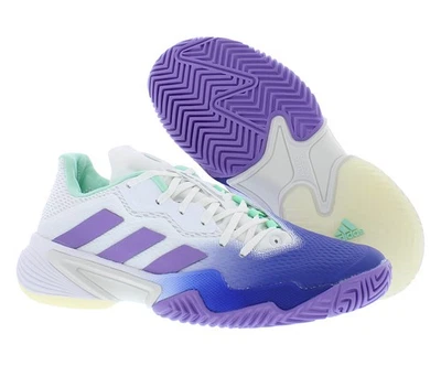 Adidas Barricade Womens Shoes Size 8, Color: Lucid Blue/Violet Fusion/Pulse Mint - Image 1 of 4