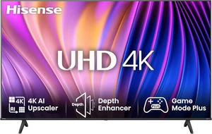 TV 43" 4K Ultra HD 43E63NT, Smart TV VIDAA U7, Dolby Vision, HDR 10+, DTS Virtua - Foto 1 di 12