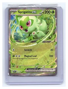 Sprigatito ex #087 SV: Scarlet & Violet Promo Cards Pokemon Promo - Picture 1 of 2