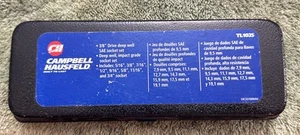 Campbell Hausfeld 3/8 Drive Deep Well SAE Socket Set-Impact Grade TL1025 - Picture 1 of 8