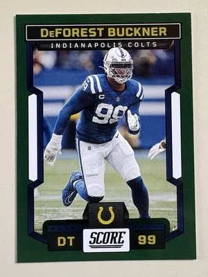 2023 Score Deforest Buckner # 14 Green - Image 1 of 2