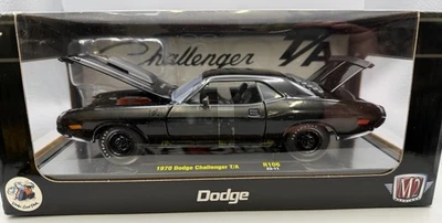 Dodge Challenger T/A 1970 M2 Machines 1:24 Chase Black - R106 - NUEVO Foto 1 de 4