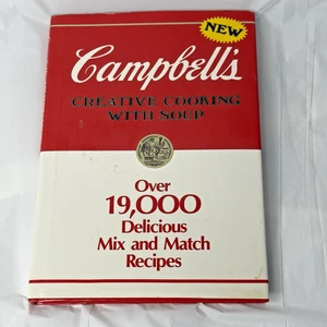 Vintage Campbell's Soup Recipe Cookbook 1985 ~ Creative Cooking with Soup 19000 - Bild 1 von 10
