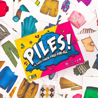 Piles – Card Games – Family Games for Kids & Adults Night Travel & Memory Game