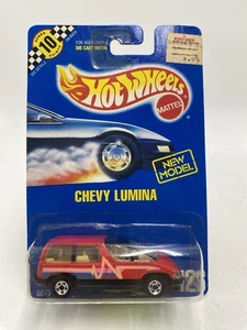 Hot Wheels Chevy Lumina #126 1990 "New Model" New in Package - Picture 1 of 5