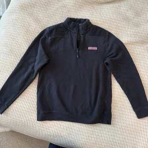 Vineyard Vines Boy’s Navy Quarter-Zip Sweater. 100% Cotton. Size XL - Picture 1 of 3