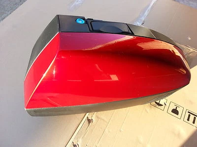 Alforje rígido vermelho lateral direito Mutazu para 2003 - 2010 Honda ST1300 fábrica  - Imagem 1 de 3