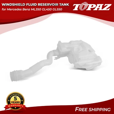 Wiper Washer Windshield Fluid Reservoir Tank for Mercedes Benz ML350 GL450 GL550 - Image 1 of 4