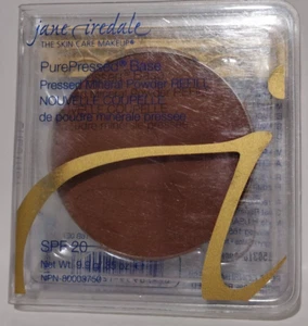 Jane Iredale PurePressed Base Polvo Mineral Recarga Castaño .35oz - Imagen 1 de 3