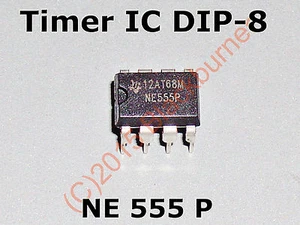 5, 10, 20 ud. Temporizador IC NE555P DIP-8 Texas Instruments NUEVO - Imagen 1 de 4