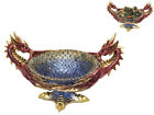 Twin Dragon Trinquet Treasure Bowl Ornament Home Decoration