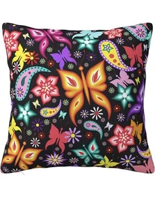 Designart "Vibrant Mandala Boho Pattern IV" Paisley Printed - Picture 1 of 7