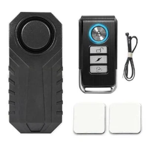 Allarme Antifurto Wireless 113dB Moto Bicicletta Impermeabile Telecomando - Foto 1 di 8