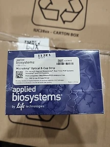 ANGEWANDTE BIOSYSTEMS MicroAmp optische 8-Kappen-Streifen für 0,2 ml PCR 4323032 Stck 300  - Bild 1 von 3