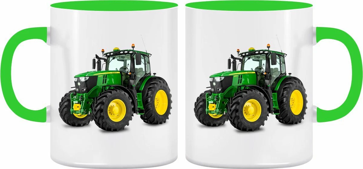 Lesser & Pavey Classic Traktor Tasse Aus Porzellan – 12x8x9 Cm, Mikrowellen- & Spülmaschinenfest