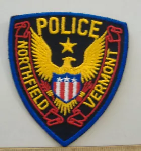 NORTHFIELD VERMONT POLICE FABRIC PATCH - Picture 1 of 1
