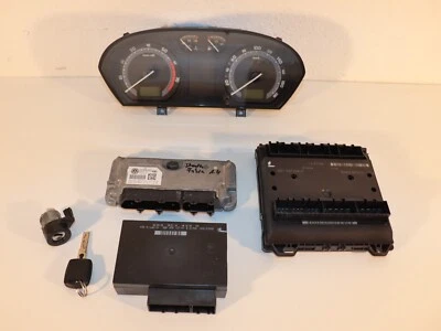 Kit centralina motore Skoda Fabia I 6Y 03C906024D 6Q1937049D 6Q0959433H - Immagine 1 di 4