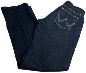 Wrangler Q-Baby Dark Wash Straight Leg Jeans Women’s Size 29 X 30 - Picture 1 of 8
