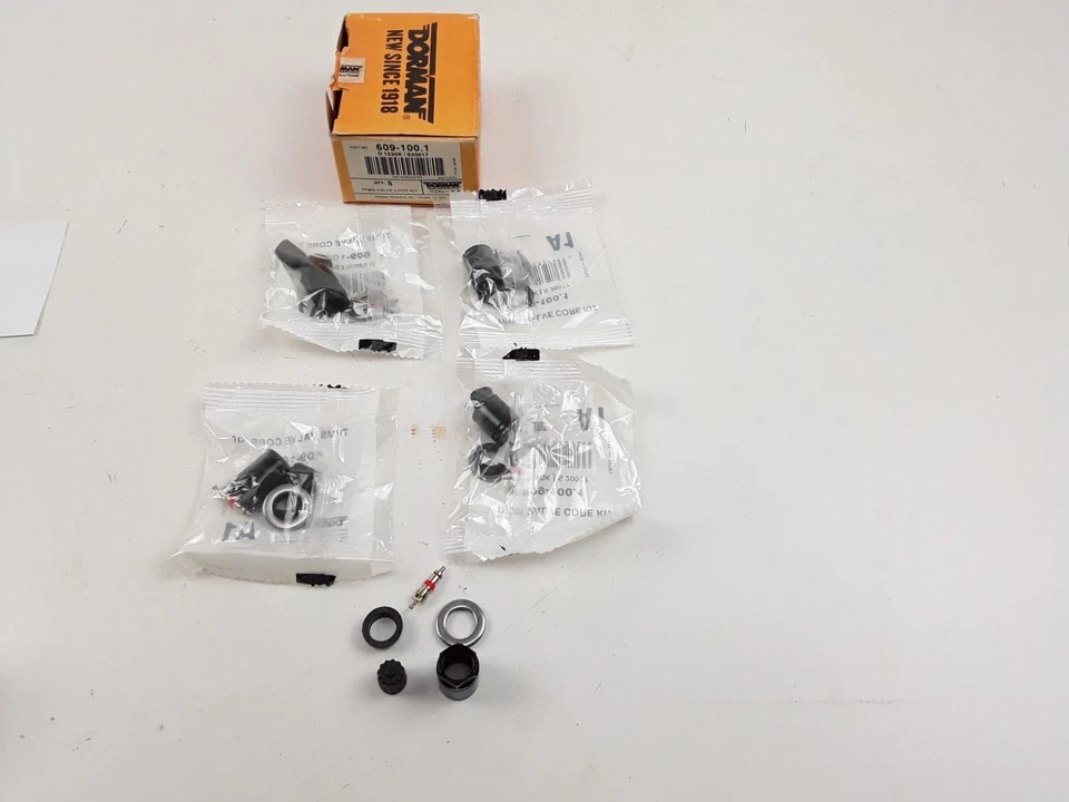 5pcs TPMS Sensor Service Tire Pressure Monitor Sensor Valve Kit Dorman 609-100.1 - Image 1 of 4