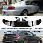 Universal Painted Black Fit For Acura TL 1996-2003 Rear Trunk Spoiler Lip Wing