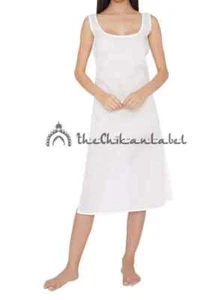 Interno in cotone bianco per Kurtis, slip in cotone fatto a mano, interno per donna - Foto 1 di 3